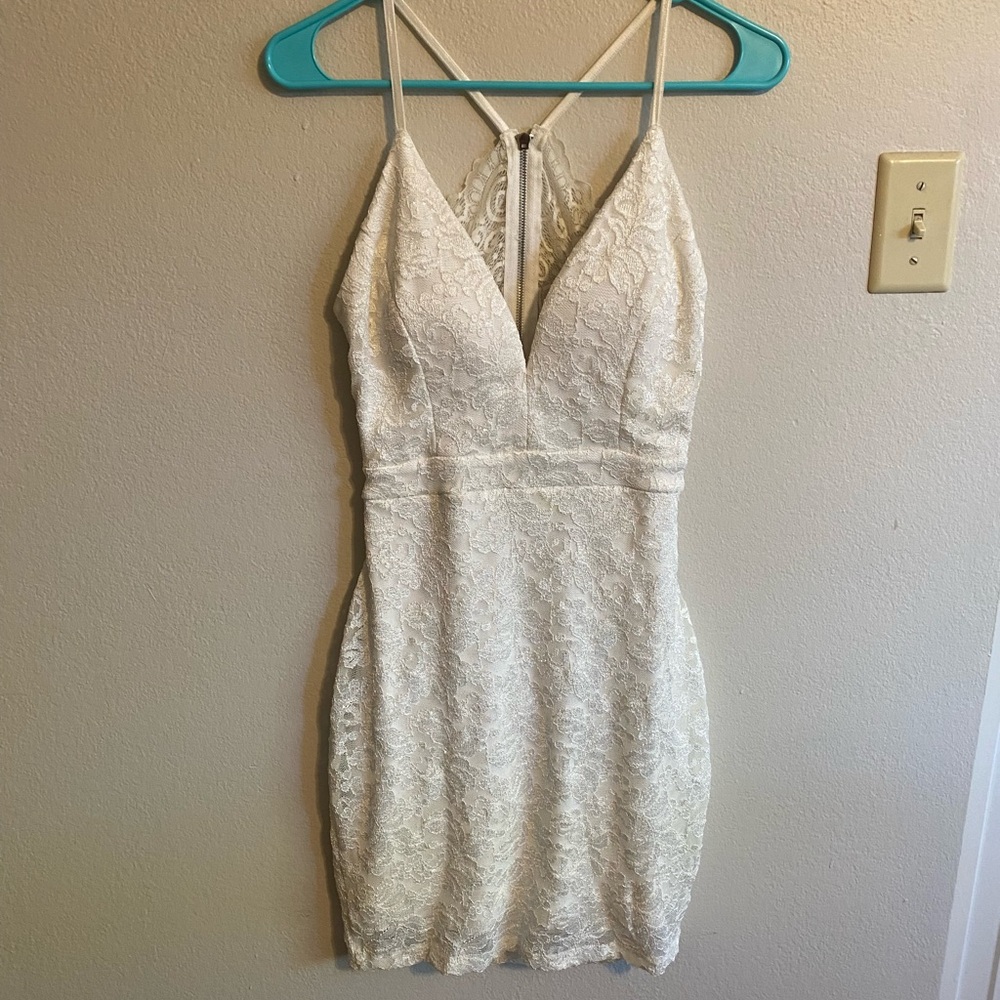 White Lace Dress